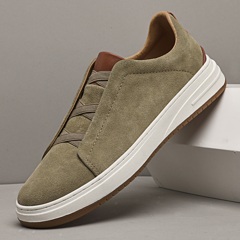 MONVIEL | MENS SUEDE SLIP-ONS