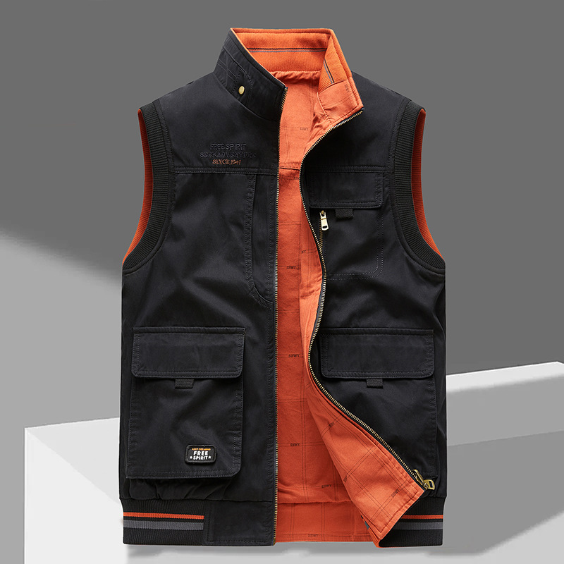 MONVIEL™ | Five-Pocket Cotton Gilet