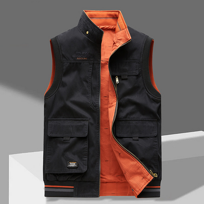 MONVIEL™ | Five-Pocket Cotton Gilet