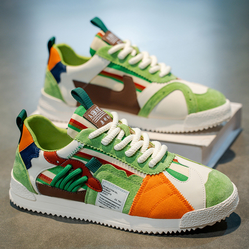 MONVIEL™ | Retro Color-Block Trainers