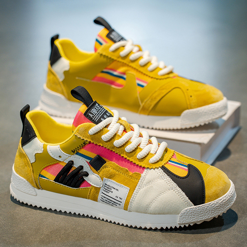 MONVIEL™ | Retro Color-Block Trainers
