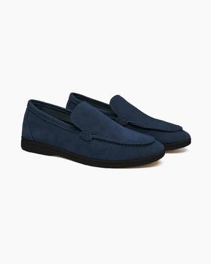 Theo™ | Mocassins en suède semelle noire