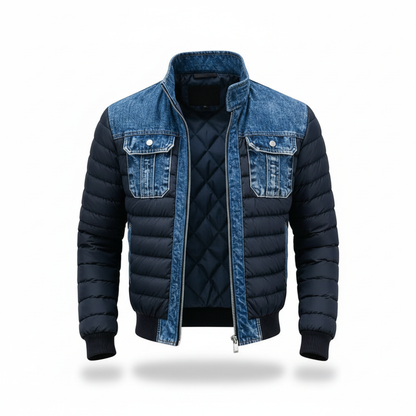 MANSSINO™ | Hybrid Padded Denim Jacket