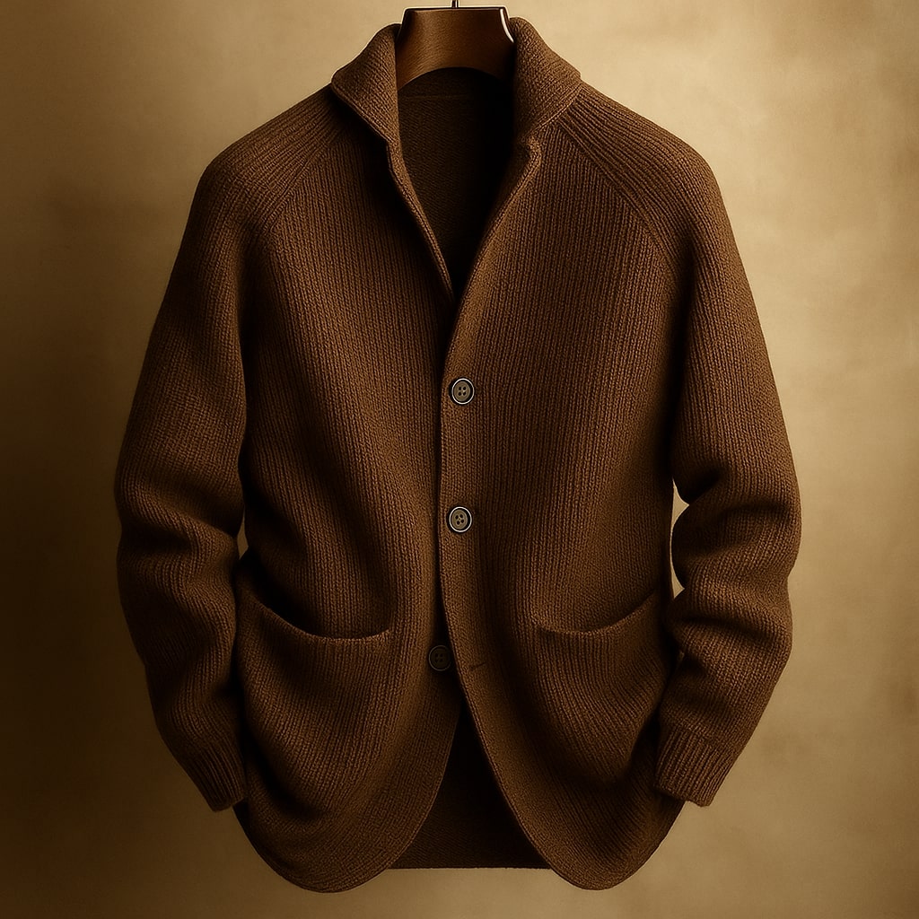 MANSSINO™ | Men's Shawl Collar Knitted Waistcoat