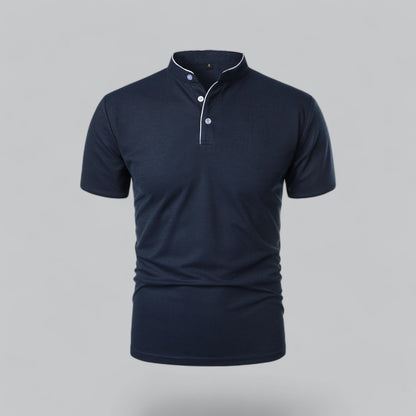 MONVIEL | Collarless polo