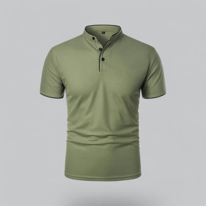 MONVIEL | Collarless polo