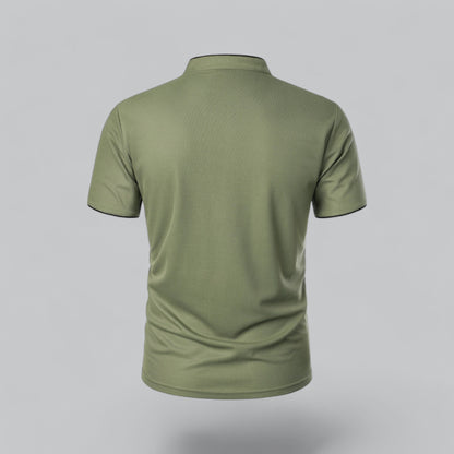 MONVIEL | Collarless polo