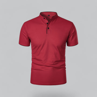 MONVIEL | Collarless polo
