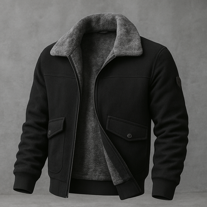 LAURENT MONACO | VESTE POUR HOMME AVEC FAUSSE FOURRURE