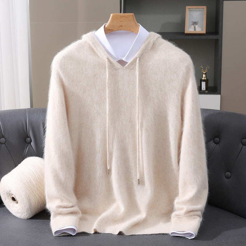 MANSSINO™ | Men's Brushed Wool Blend Hoodie