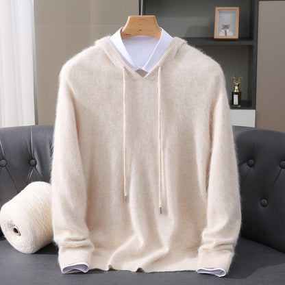 MANSSINO™ | Men's Brushed Wool Blend Hoodie
