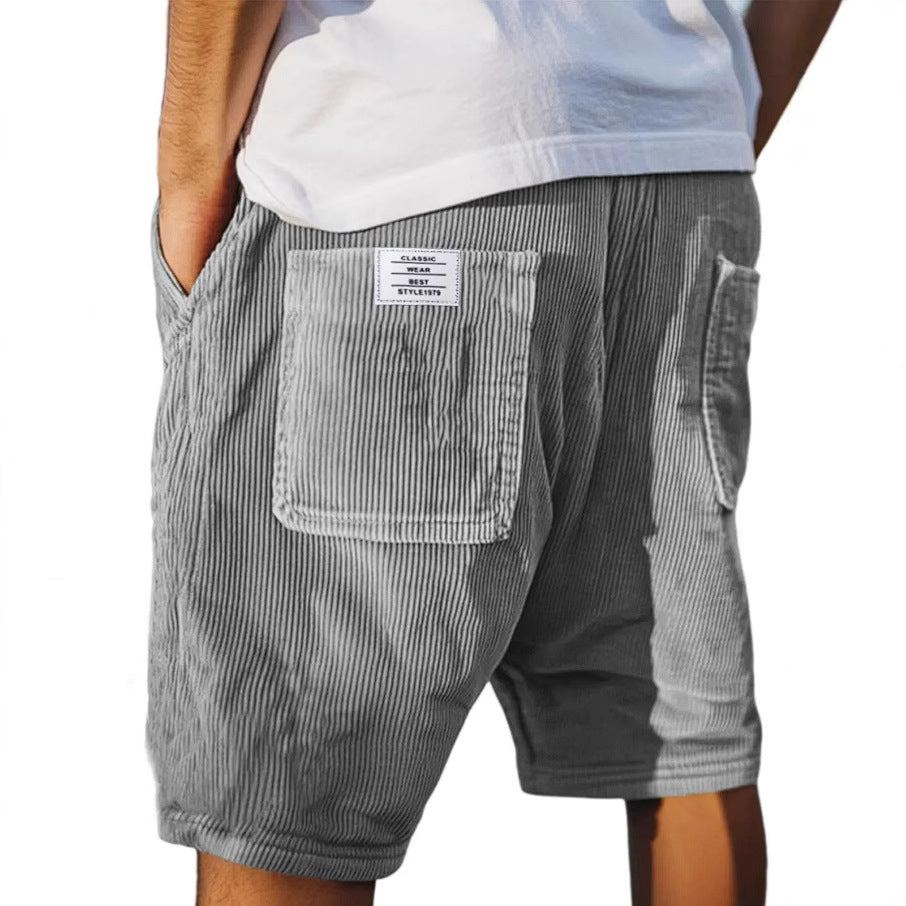 Isandro™ | Short En Velours Côtelé