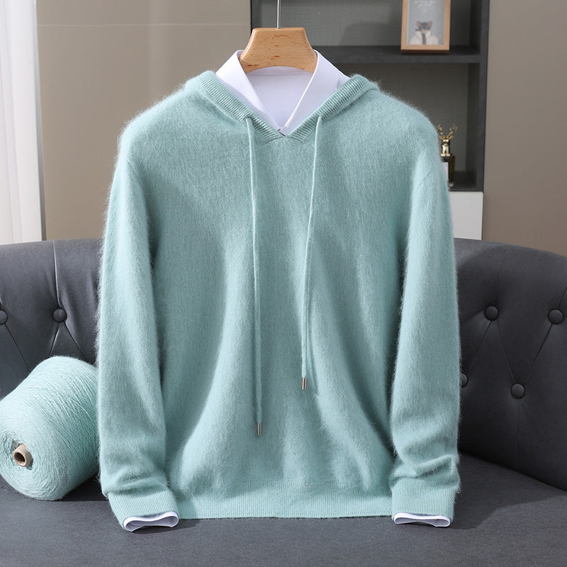 MANSSINO™ | Men's Brushed Wool Blend Hoodie