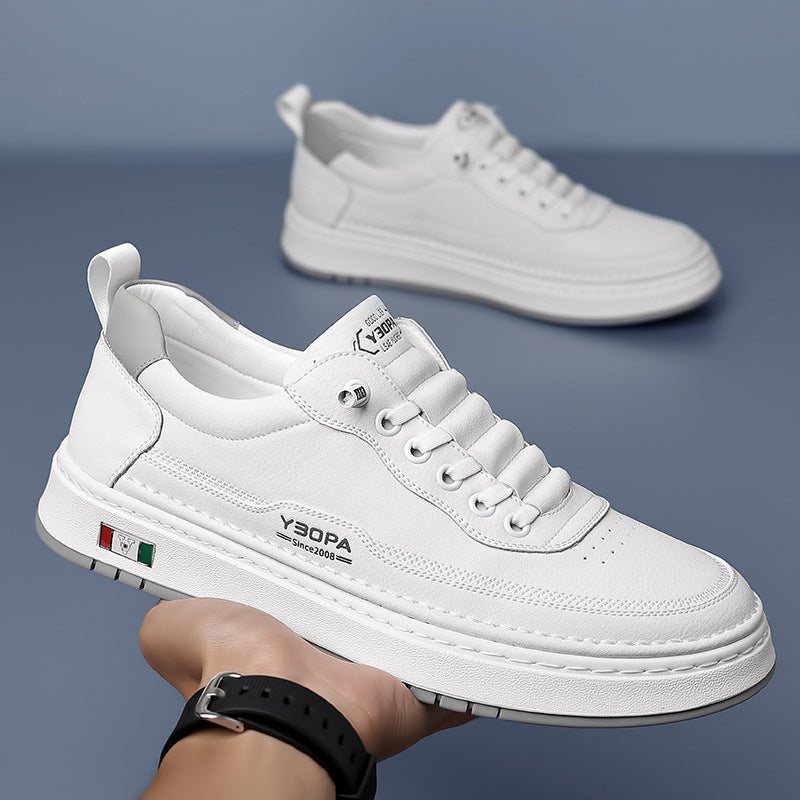 MONVIEL™ | Men's Textured Low-Top Trainers