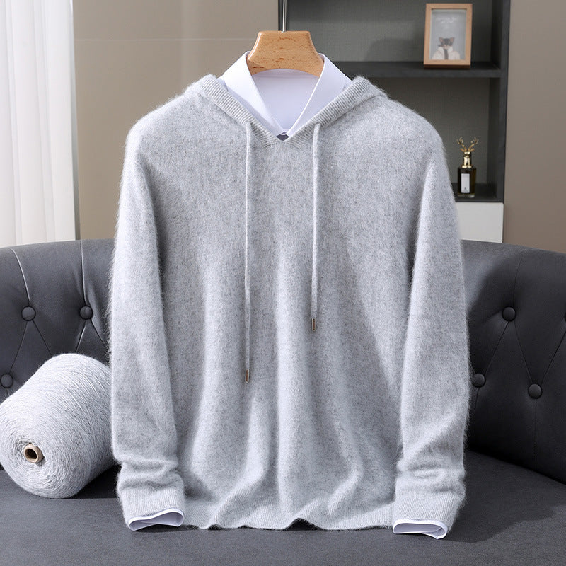 MANSSINO™ | Men's Brushed Wool Blend Hoodie