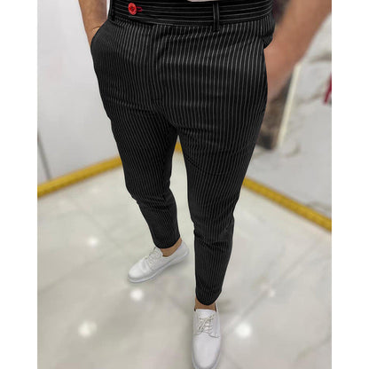 MONVIEL | Casual slim-fit trousers