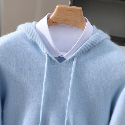 MANSSINO™ | Men's Brushed Wool Blend Hoodie