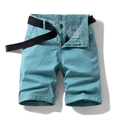 MANSSINO™ | Men's Cotton Twill Chino Shorts