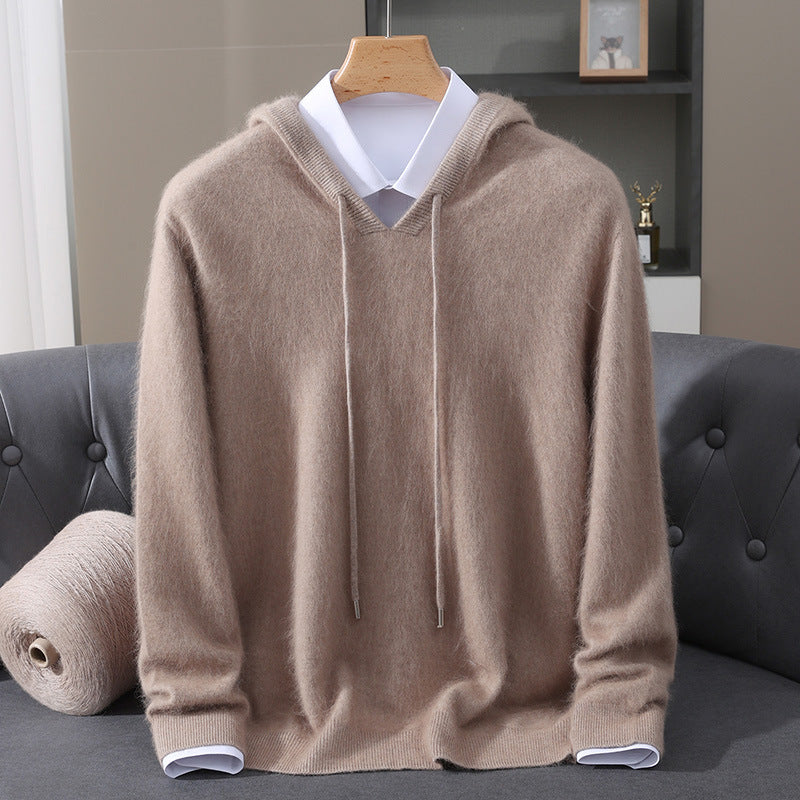 MANSSINO™ | Men's Brushed Wool Blend Hoodie