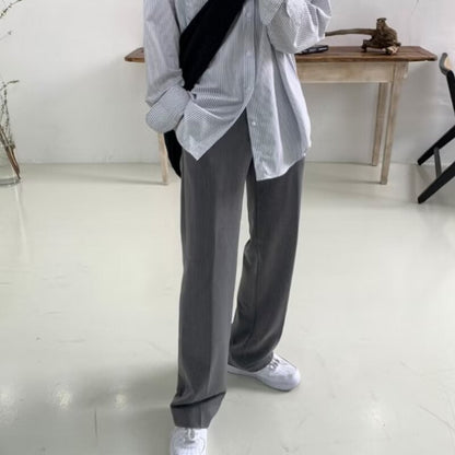 MANSSINO™ | Men's Pleated Wide-Leg Dress Trousers