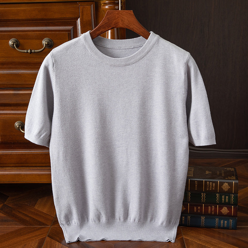 MONVIEL™ | Men's Fine Knit T-Shirt