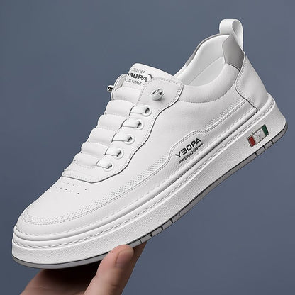 MONVIEL™ | Men's Textured Low-Top Trainers