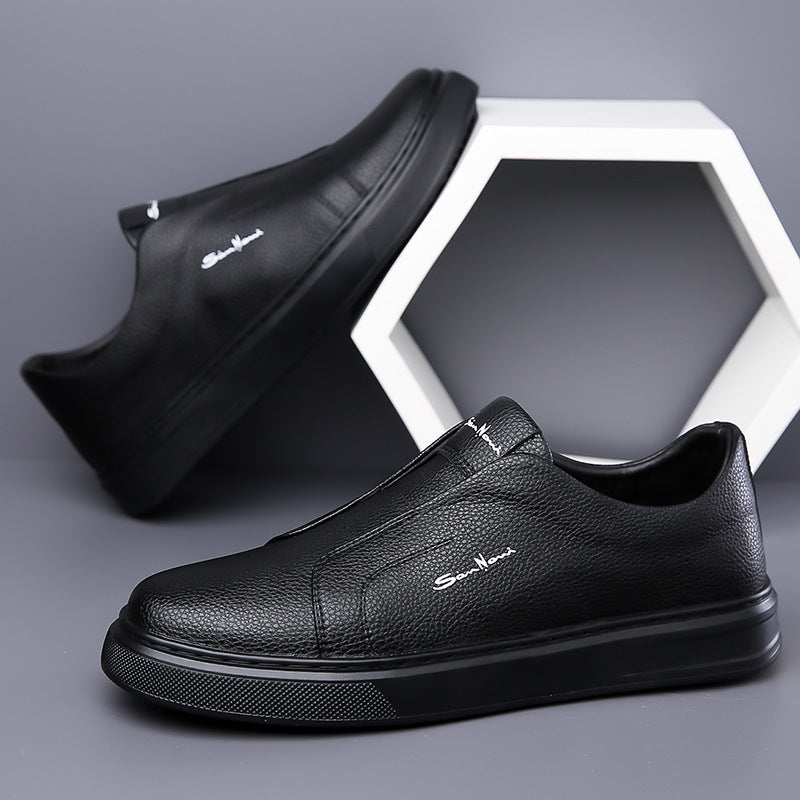 MANSSINO™ | Men's Leather Slip-On Sneaker