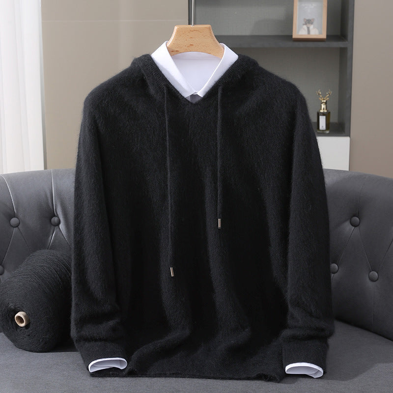 MANSSINO™ | Men's Brushed Wool Blend Hoodie