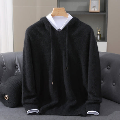MANSSINO™ | Men's Brushed Wool Blend Hoodie