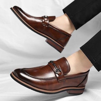 MANSSINO™ | Men's Formal Leather Bit Loafer