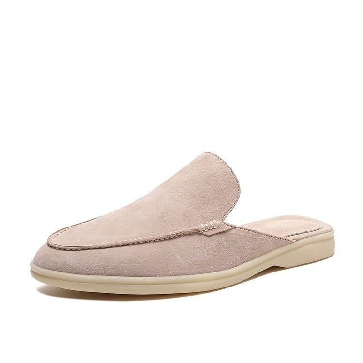 MANSSINO™ | Men's Suede Open-Heel Mule Loafer