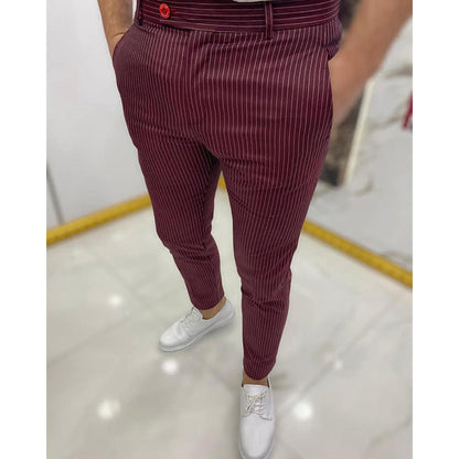 MONVIEL | Casual slim-fit trousers