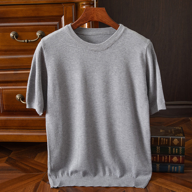 MONVIEL™ | Men's Fine Knit T-Shirt