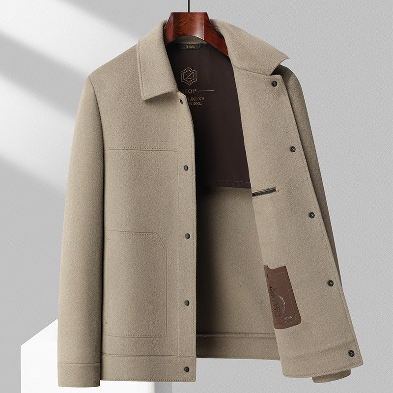 LAURENT MONACO | MANTEAU EN LAINE AUTOMNE