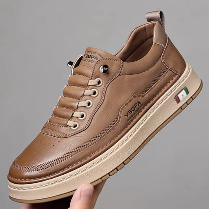 MONVIEL™ | Men's Textured Low-Top Trainers