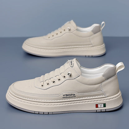 MONVIEL™ | Men's Textured Low-Top Trainers