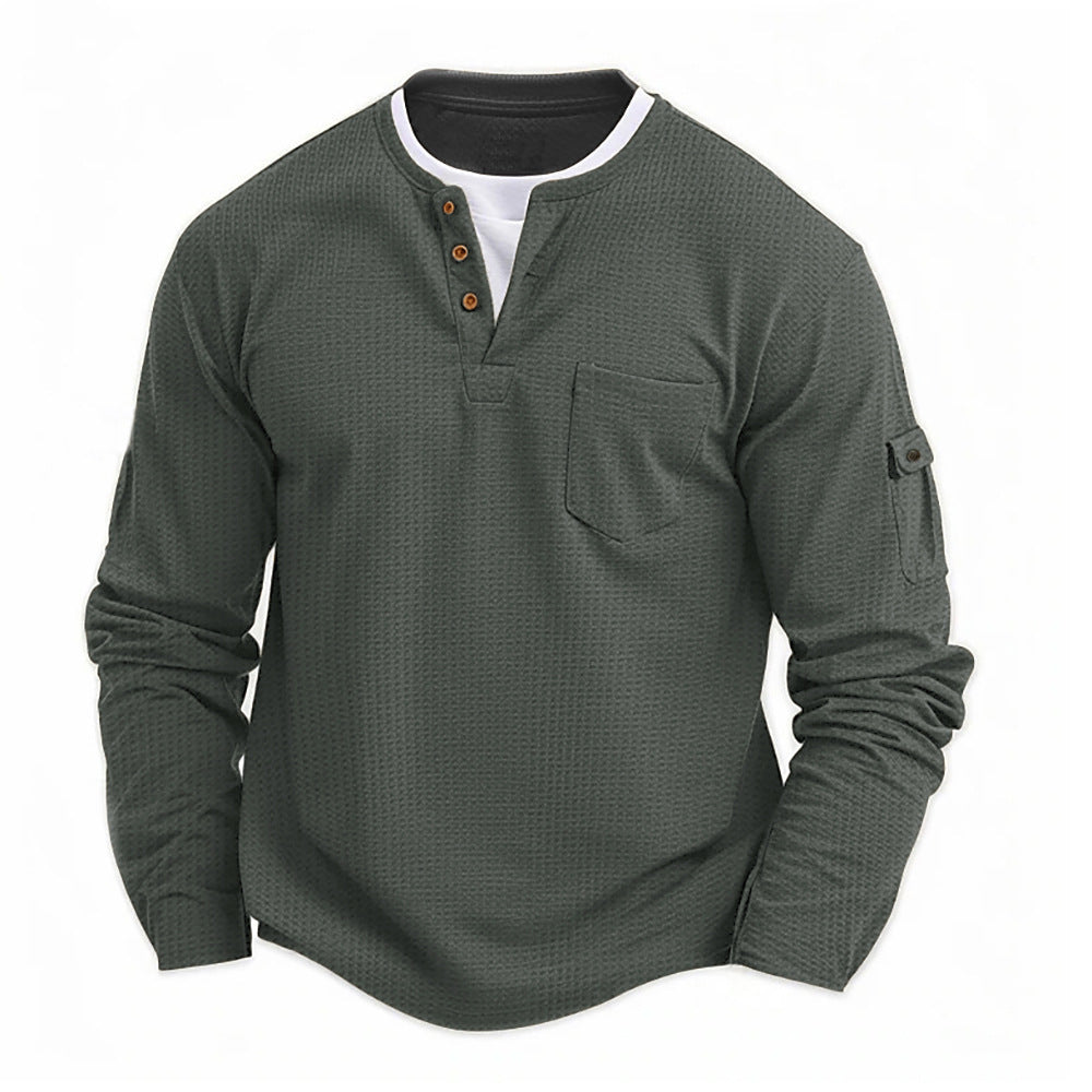 MANSSINO™ | Men's Premium Cotton Long-Sleeve Shirt