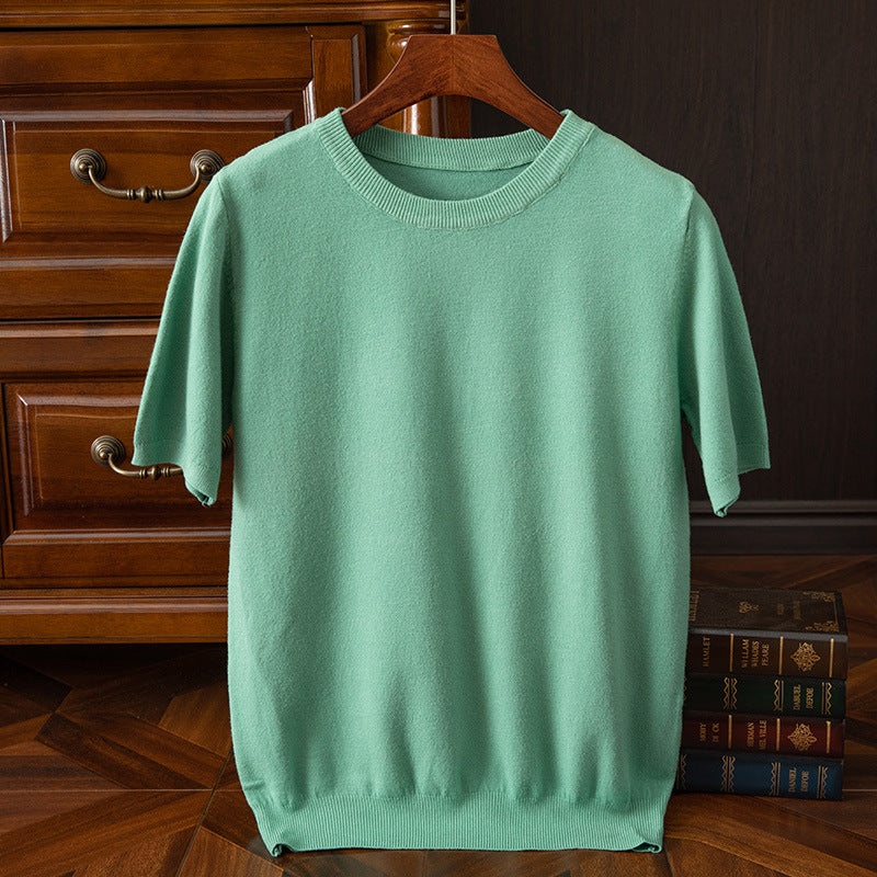 MONVIEL™ | Men's Fine Knit T-Shirt