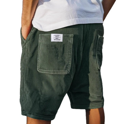 Isandro™ | Short En Velours Côtelé