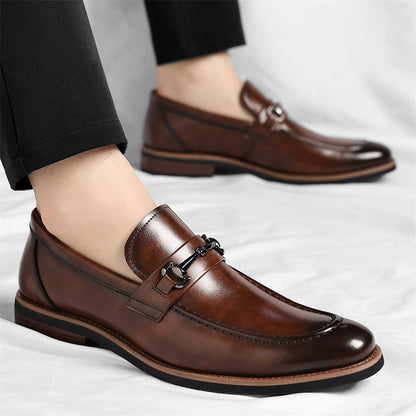 MANSSINO™ | Men's Formal Leather Bit Loafer