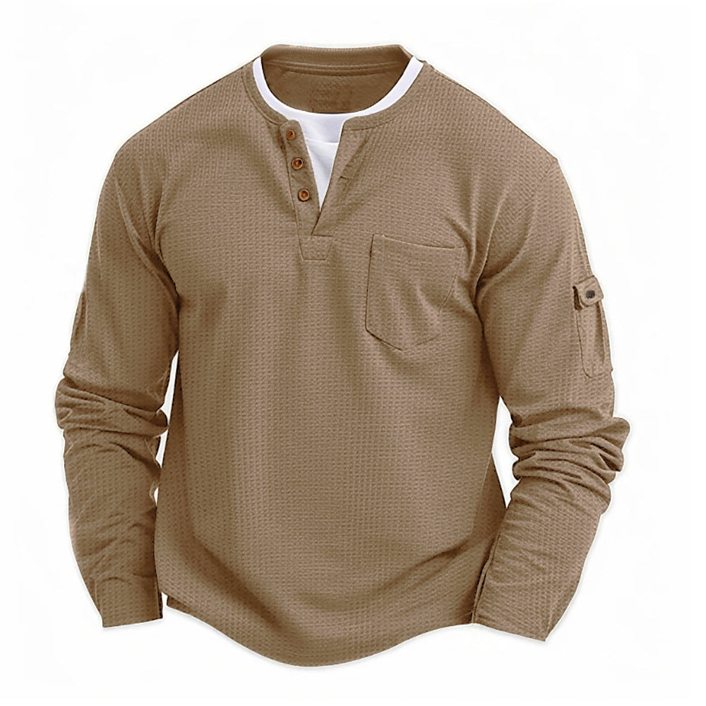 MANSSINO™ | Men's Premium Cotton Long-Sleeve Shirt