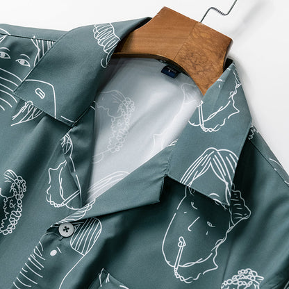 MONVIEL™ | Men's Cuban Collar Summer Shirt