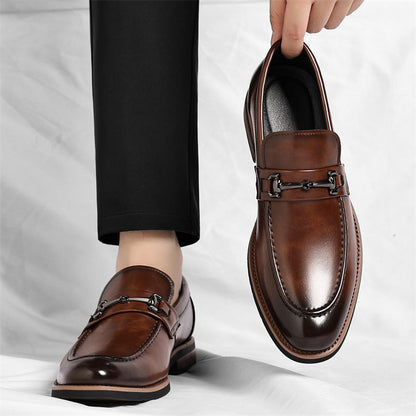 MANSSINO™ | Men's Formal Leather Bit Loafer