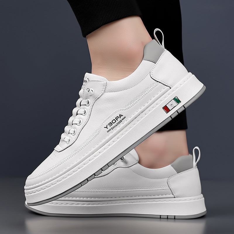 MONVIEL™ | Men's Textured Low-Top Trainers