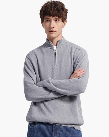 MONVIEL | MERINO WOOL HALF-ZIP