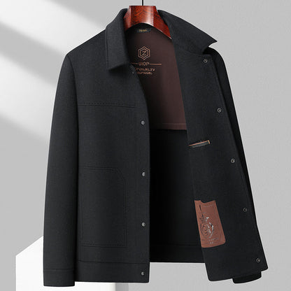LAURENT MONACO | MANTEAU EN LAINE AUTOMNE