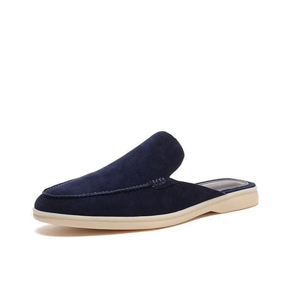 MANSSINO™ | Men's Suede Open-Heel Mule Loafer