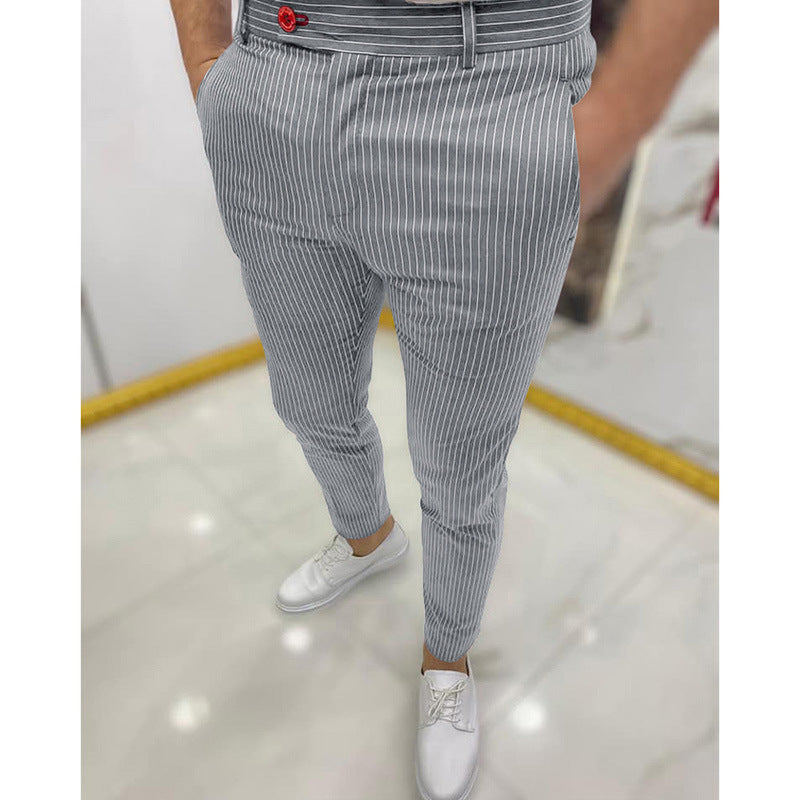 MONVIEL | Casual slim-fit trousers