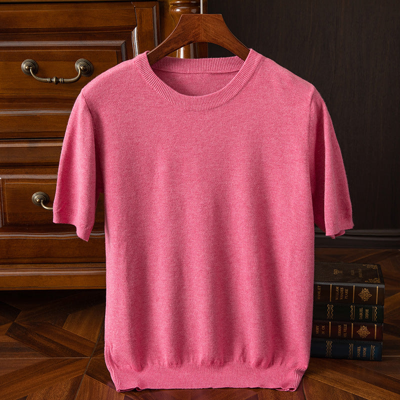 MONVIEL™ | Men's Fine Knit T-Shirt