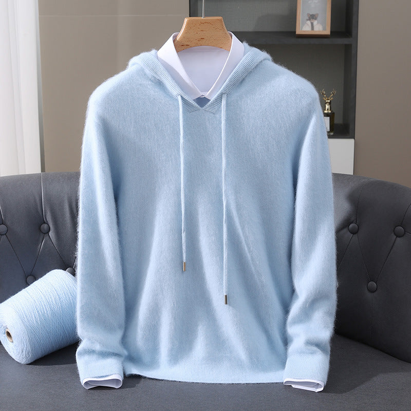 MANSSINO™ | Men's Brushed Wool Blend Hoodie